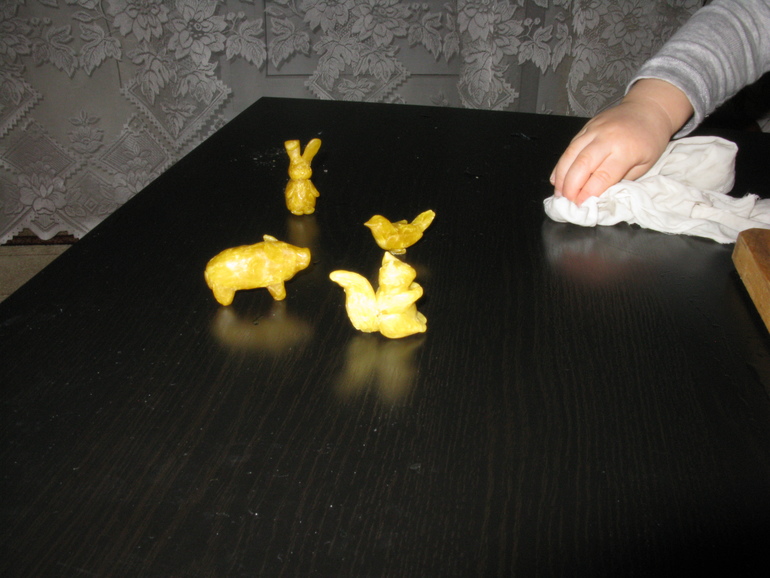 Лепка. Животные.