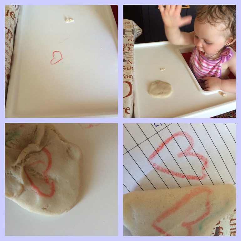 Рисуем на соленом тесте