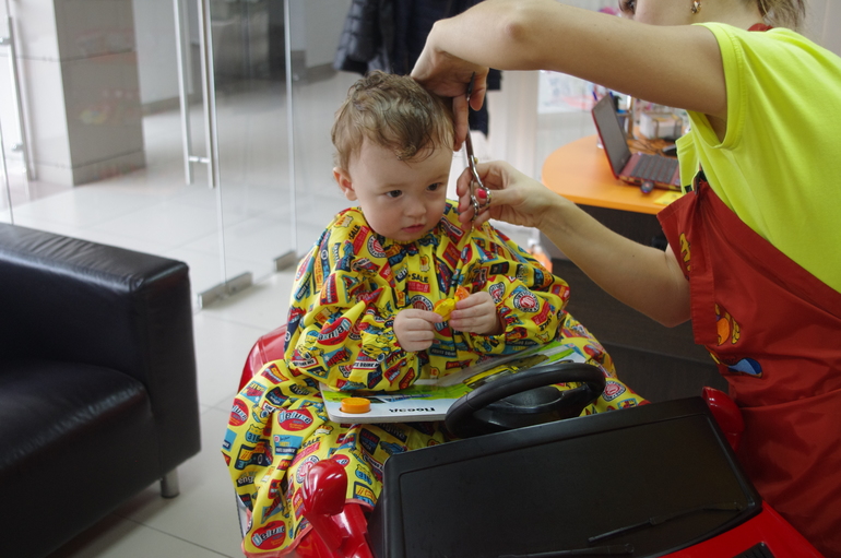 Первая стрижка