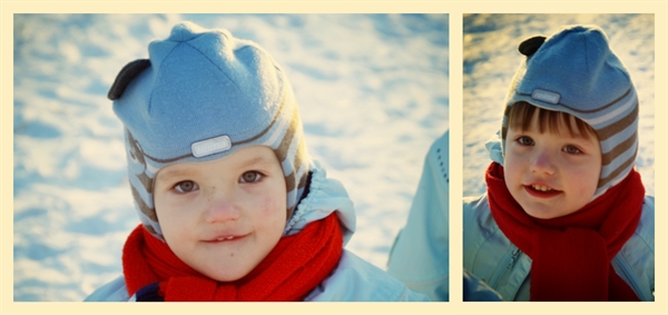 Катаемся с горки, прогулка)))