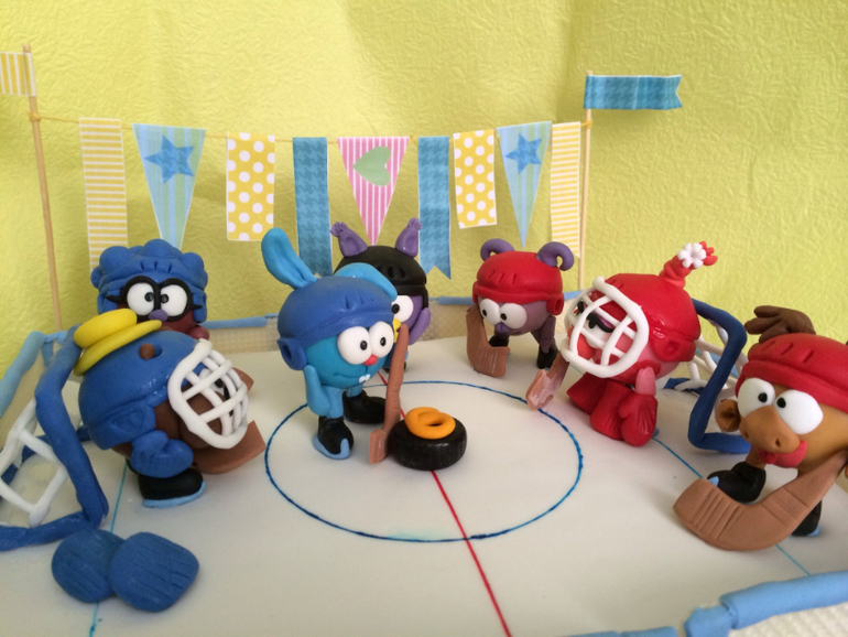 Смешарики хоккеисты