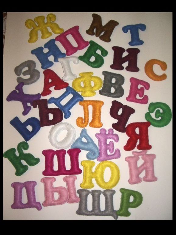 Азбука из фетра. Продается.