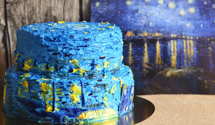 Торт-картина.