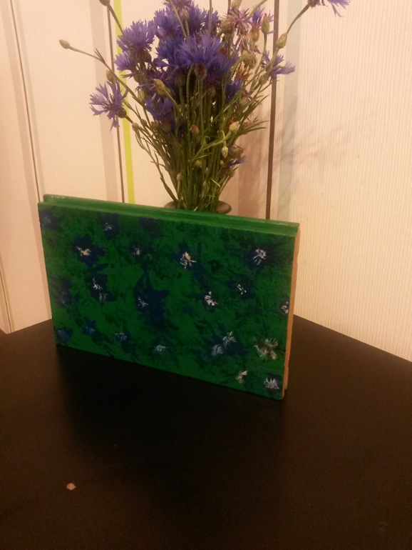 Рисунок по дереву!