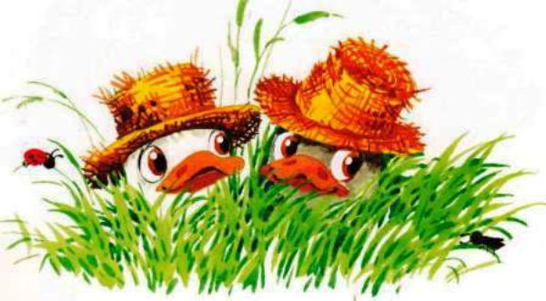 ЖИЛИ У БАБУСИ ДВА ВЕСЁЛЫХ ГУСЯ