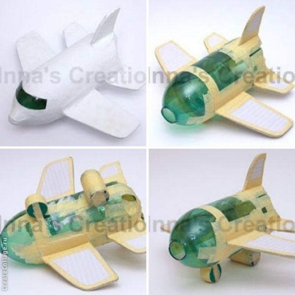 Поделки из пластиковых бутылок и крышечек