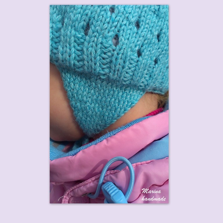 Шапочка для доченьки "Голубушка"