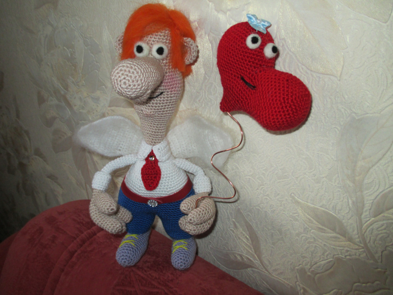 Валентин дарящий любовь.