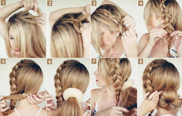 Идеи причесок или если руки не из jopЫ...