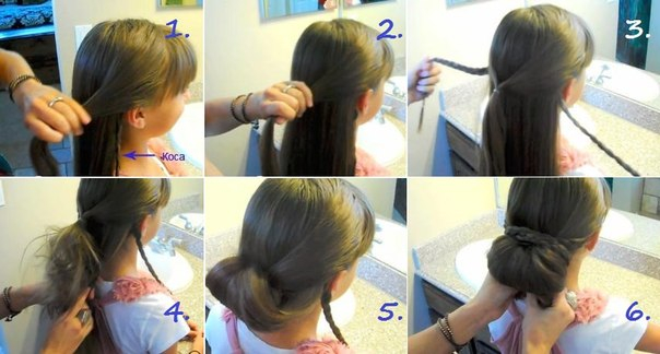 Идеи причесок или если руки не из jopЫ...