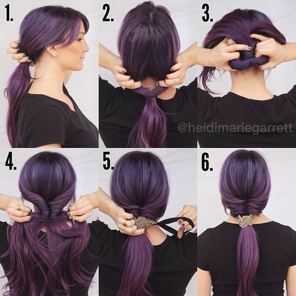 Идеи причесок или если руки не из jopЫ...