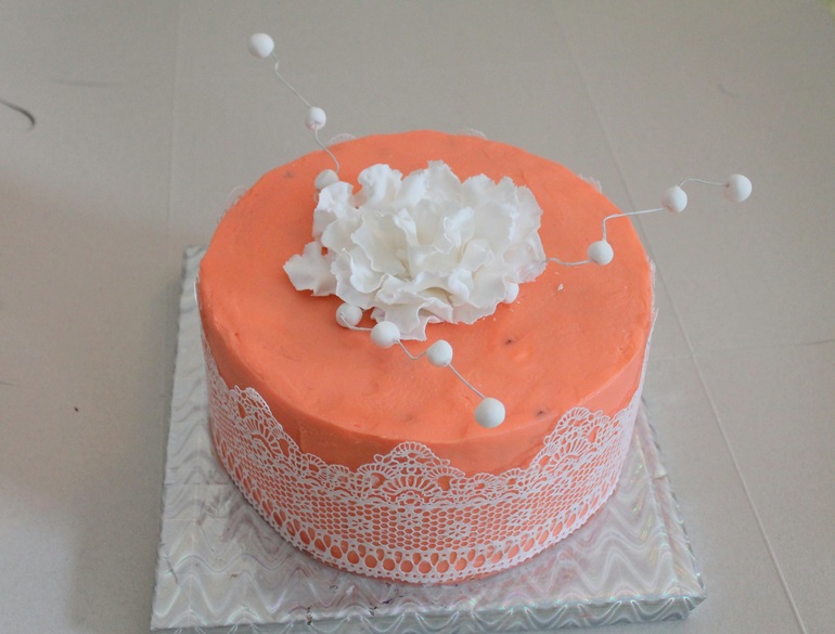 Кремовый тортик