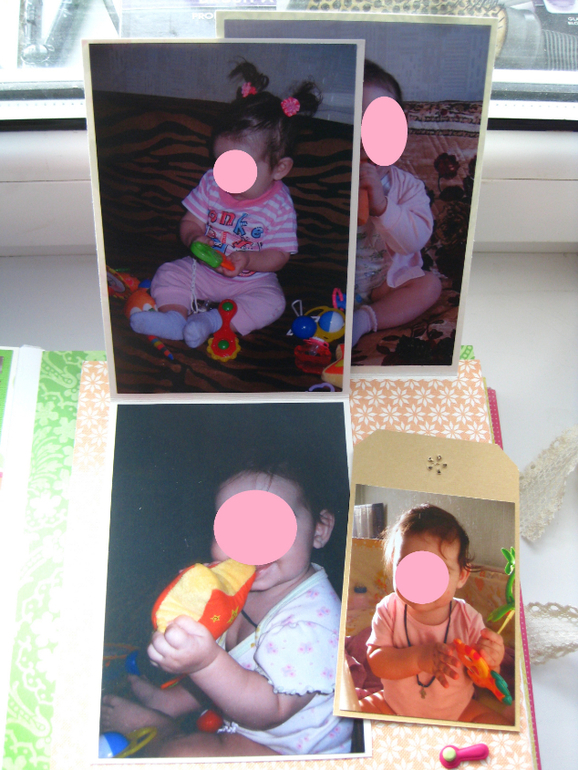 Альбом первого года жизни Алисы