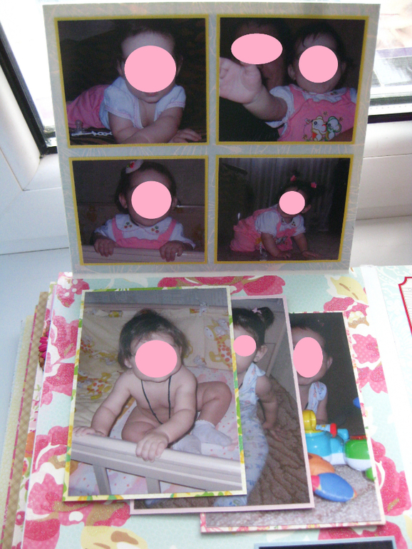 Альбом первого года жизни Алисы