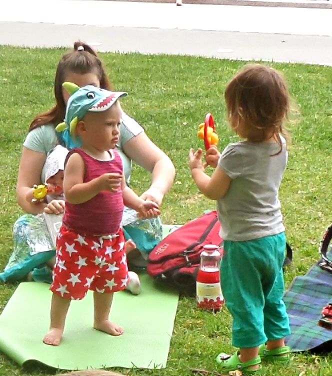 Фотоотчет со встречи мамы в парке 2 июля, Музеон.