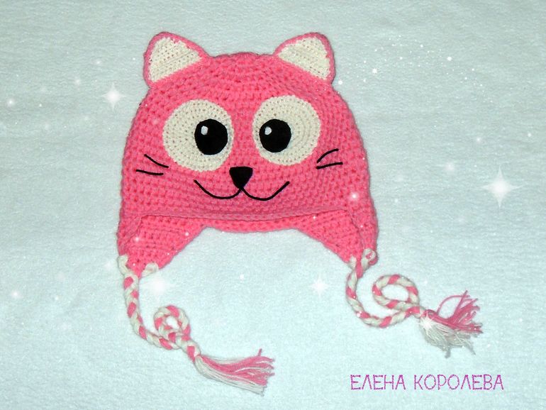 Костюмчик Минни Маус, котошарф, котошапки и маленький заяц))