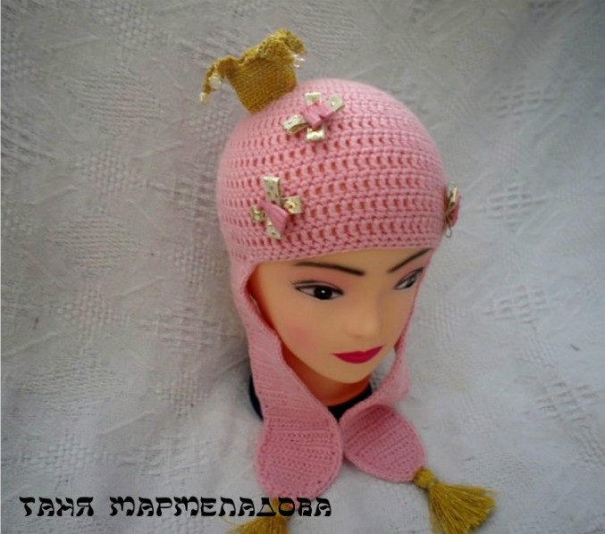 Шапочки на весну для девочек и мальчиков. Ручная работа!