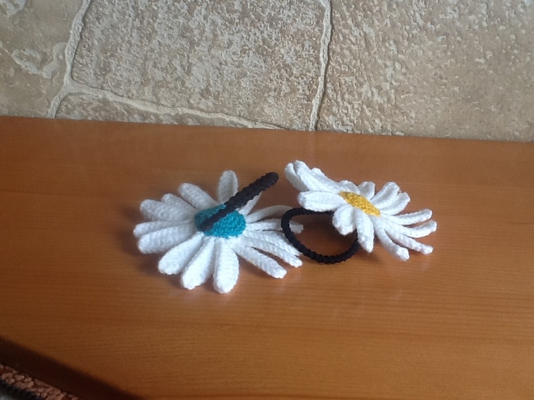 Заколки Ромашки