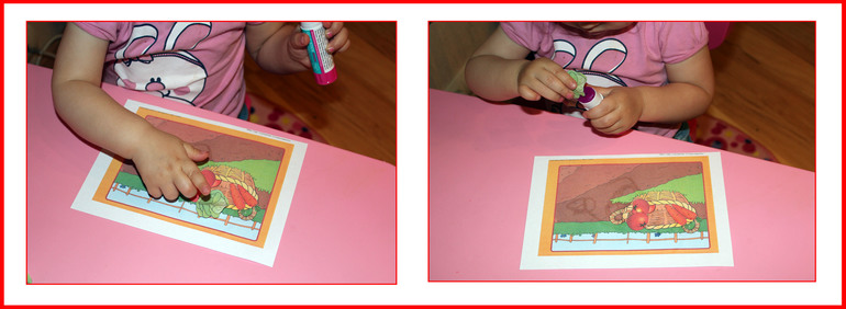 ТЗ "Красный цвет". Фрукты - овощи.