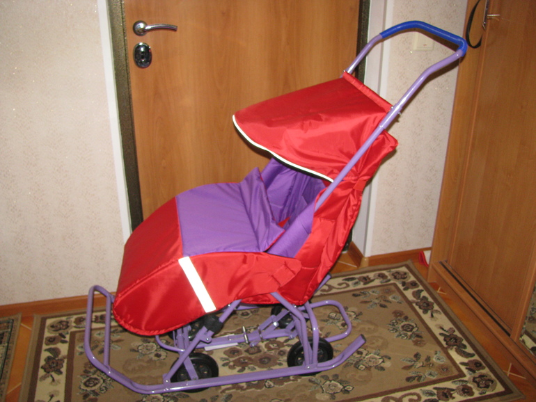 Санки-коляска - действительно вещь!