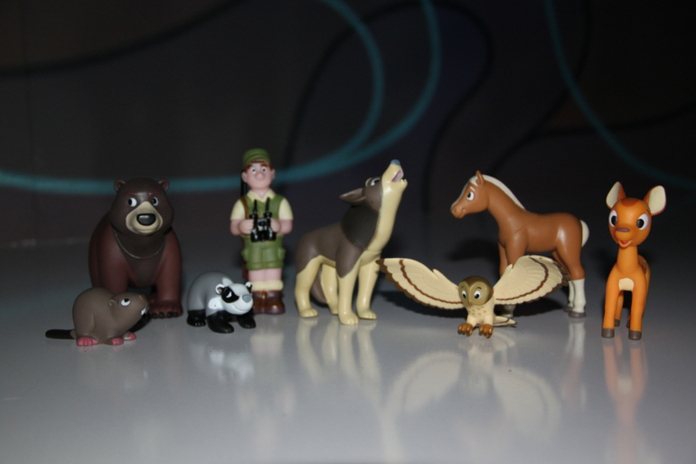 DeAgostini "Животные леса" 2-5 номер