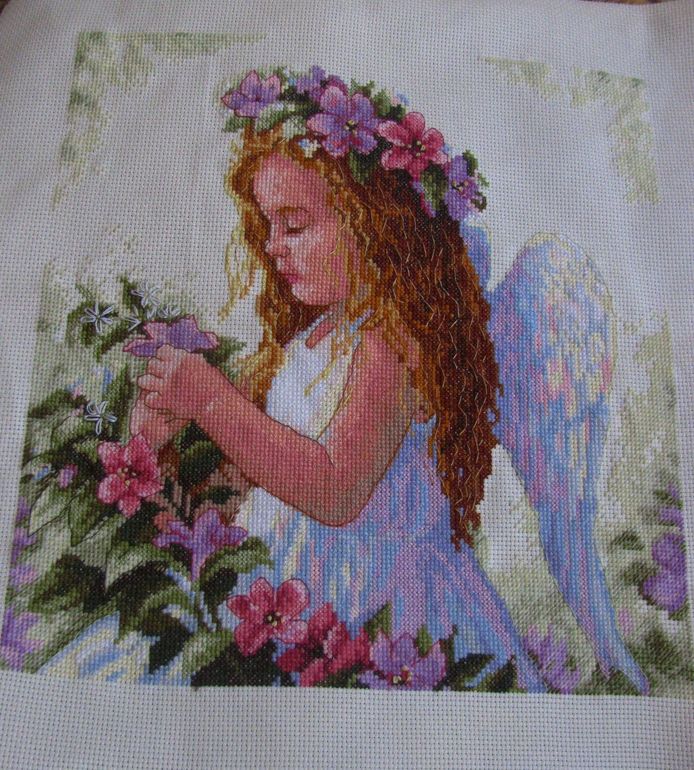 Цветочный ангел от ДИМ.