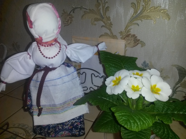 Первая русская народная кукла (а ля столбушка)