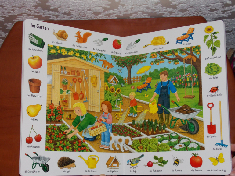 Развороты Bilder suchen - Wörter finden by Sybille Brauer