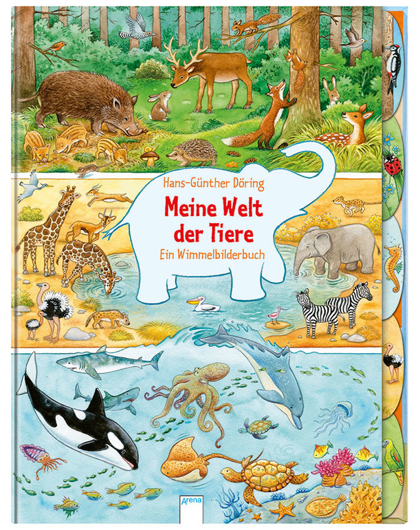 Развороты Meine Welt der Tiere by Hans-Günther Döring