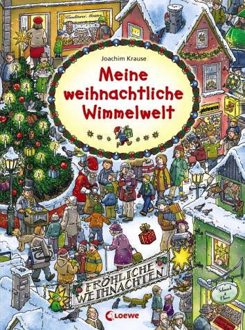Развороты Meine weihnachtliche Wimmelwelt by Joachim Krause