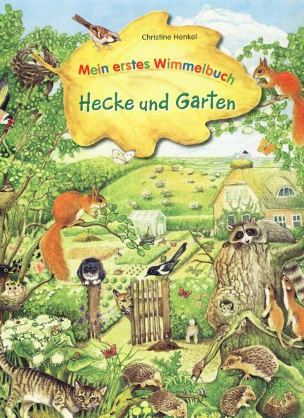 Развороты Mein erstes Wimmelbuch - Hecke und Garten