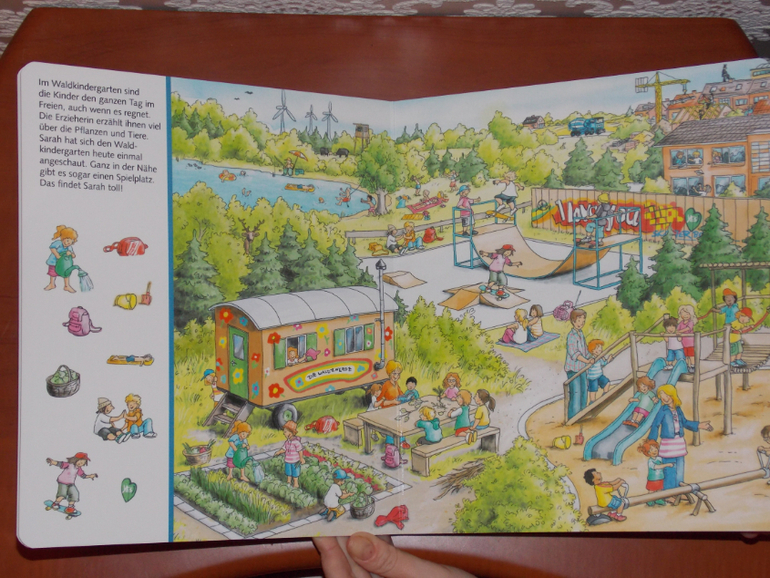 Развороты Mein großes Sachen suchen - Wimmelbuch by Christian Zimmer