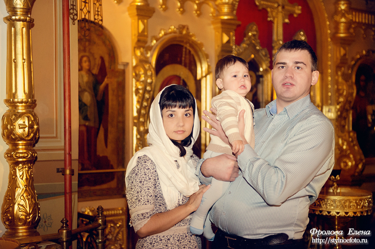 Таинство Крещения Павла!