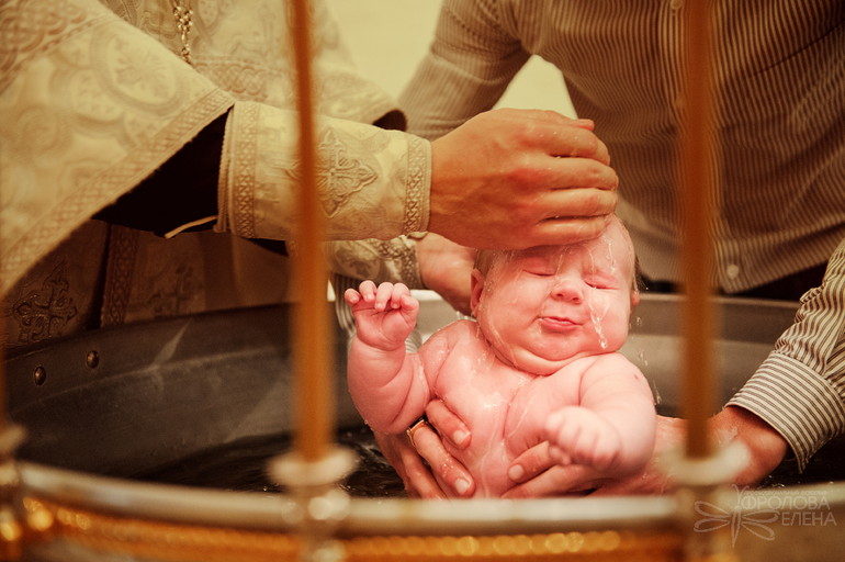 Таинство Крещения Машеньки!