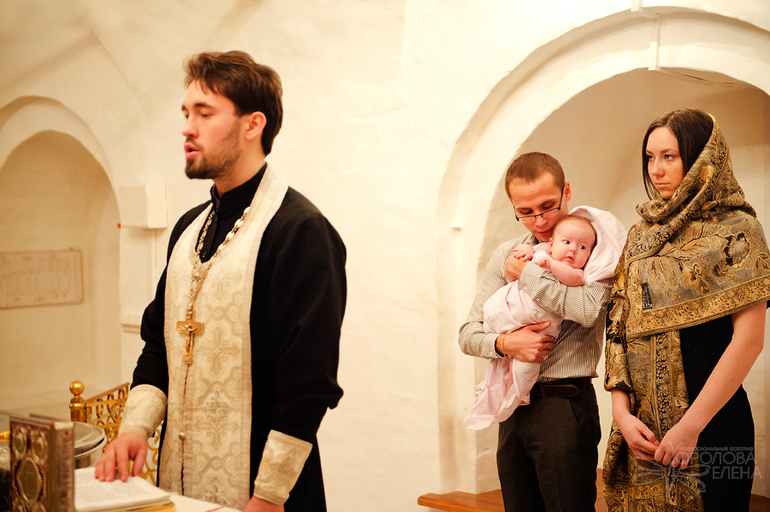 Таинство Крещения Машеньки!