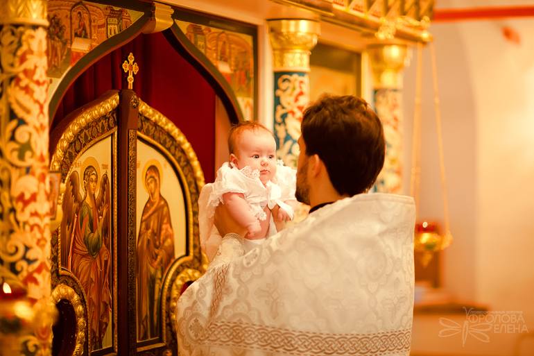 Таинство Крещения Машеньки!