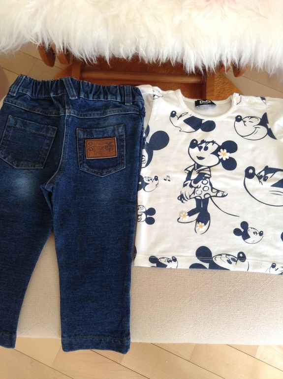 Шикарные вещи DG, Armani, MONNA оригинал для  малышки   на 1-1,6