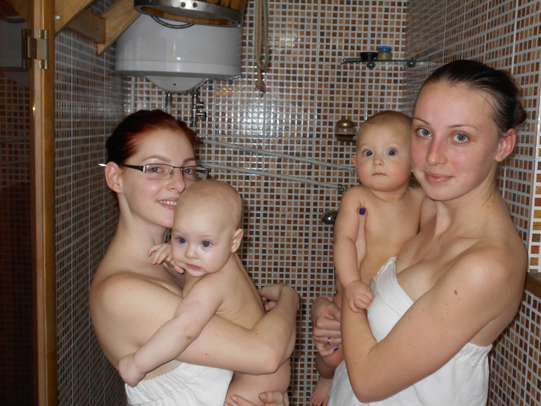 Поход в баню в 6,5 месяцев