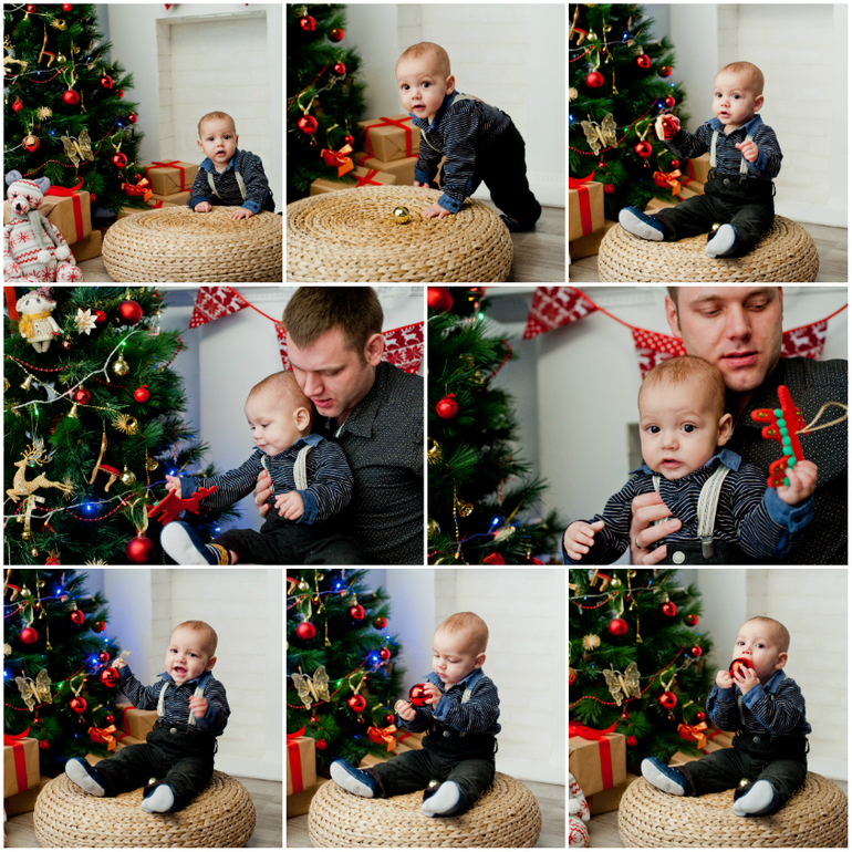 Новогодний фотосет)
