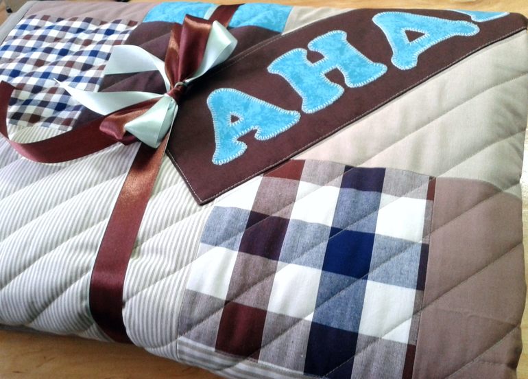 Мужской плед на 23 февраля