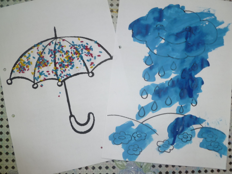 ТН "Погодные явления" День 2: Тучи и дождик