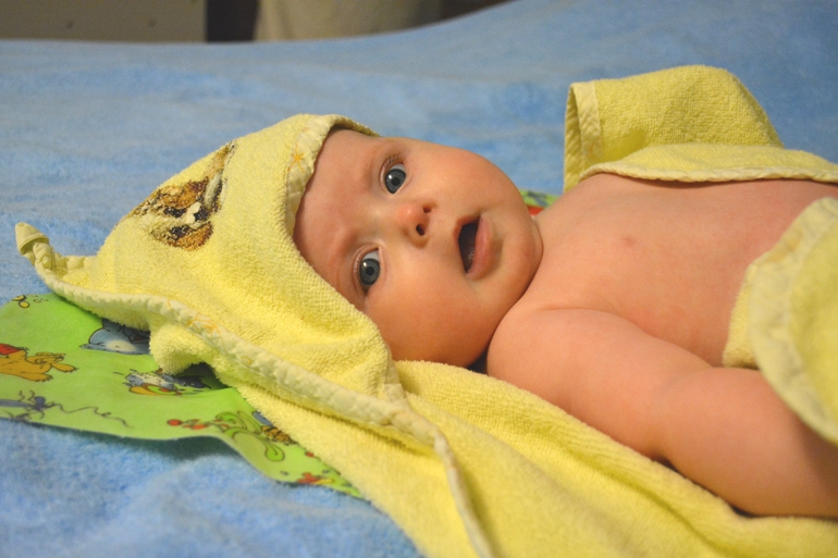 Моей пышечке 5 месяцев!