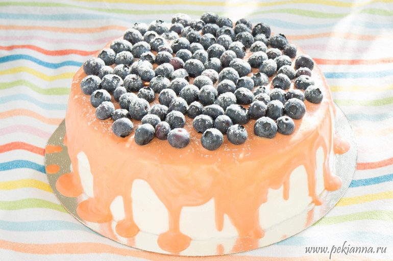 Немного тортиков и еще растяжка на торт