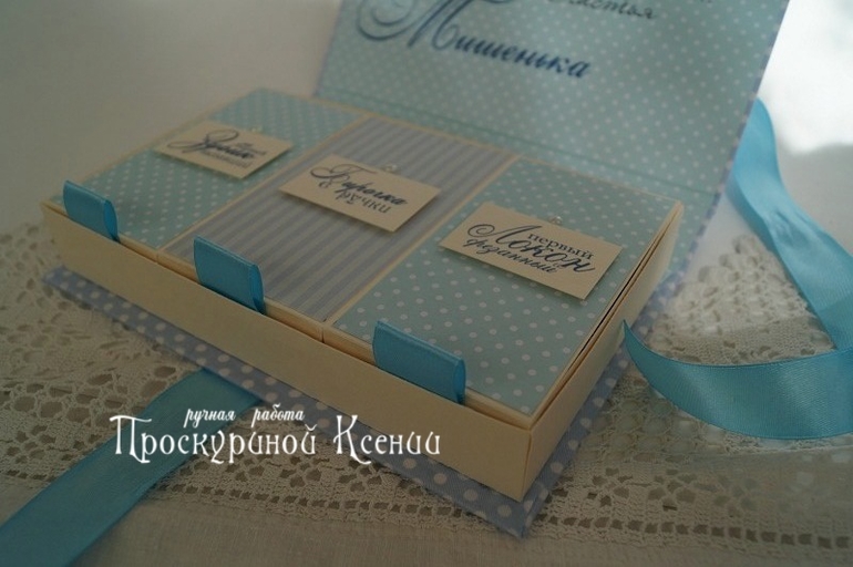 Очередная порция коробочек.