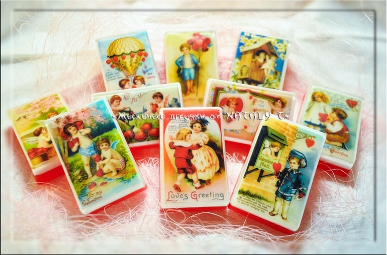 Мыльные валентинки))))