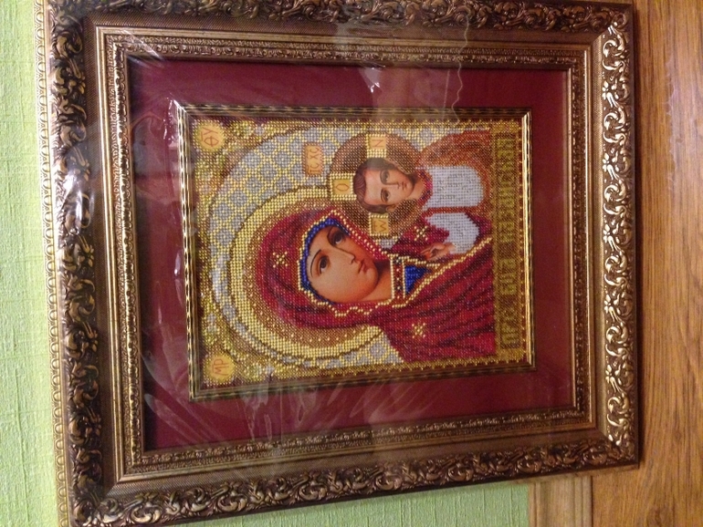 Иконы вышитые бисером.... продаю