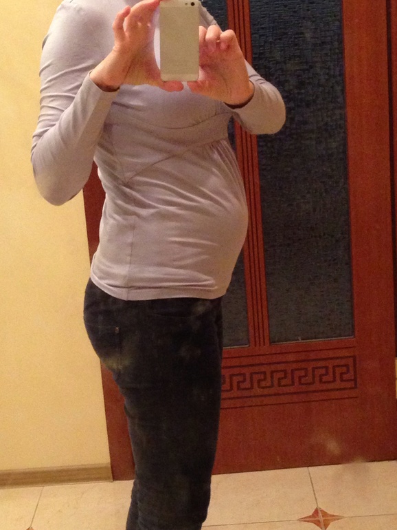 Фотоотчет на память)))) 4 месяца+1 неделя)))