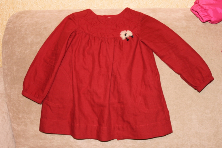 Платья 9 мес-1.5г