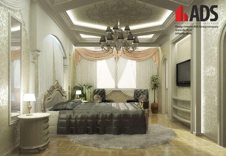 Дизайн интерьера спальни
