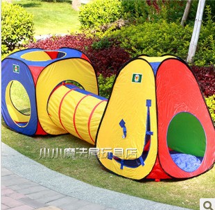 детям интересны такие тунели?